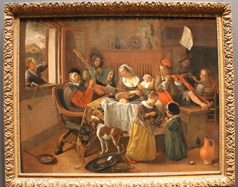 Jan Steen painting