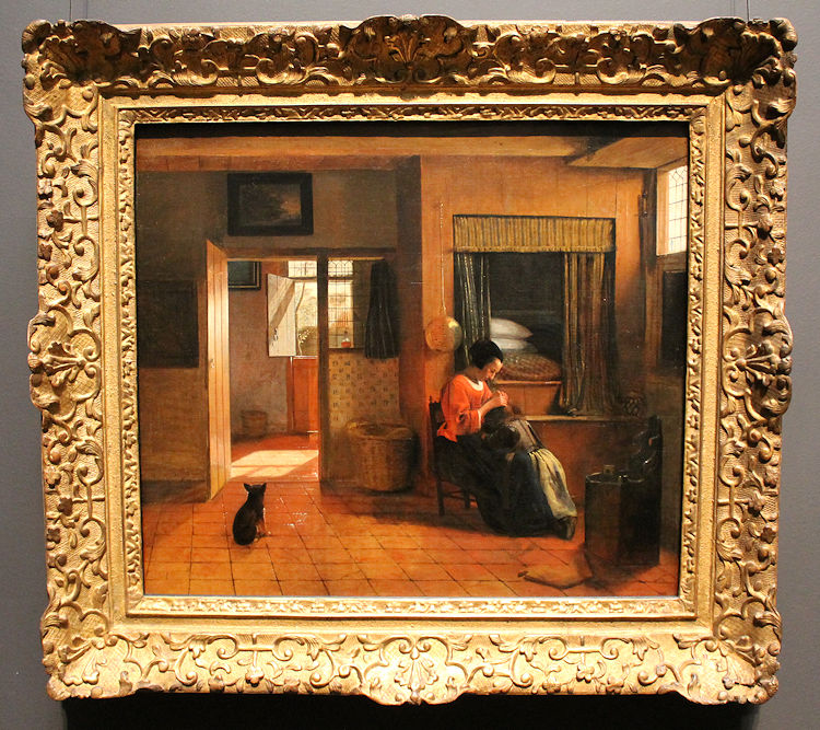 Pieter de Hooch painting