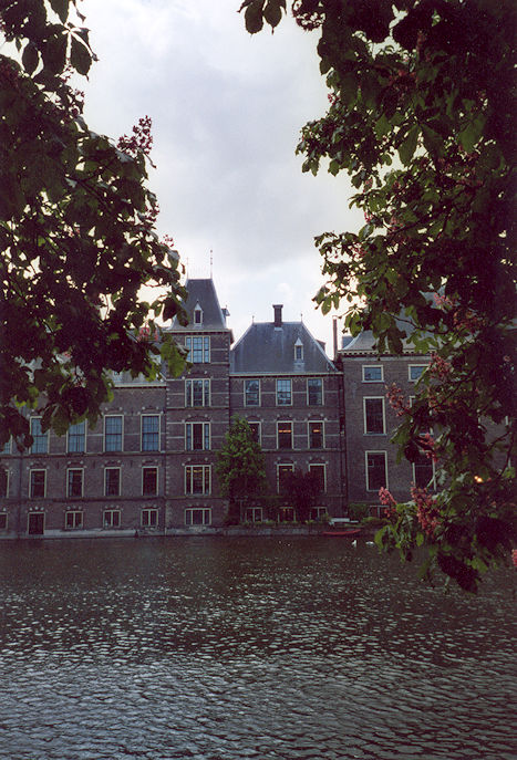 Binnenhof from Hofvijver