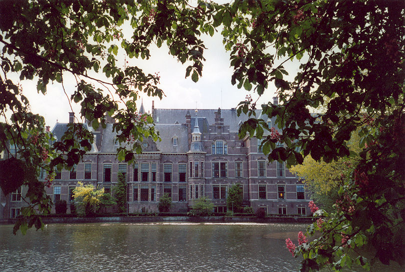 Binnenhof from Hofvijver