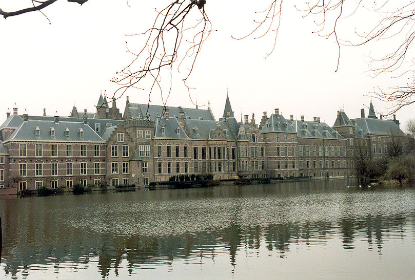 Binnenhof from Hofvijver
