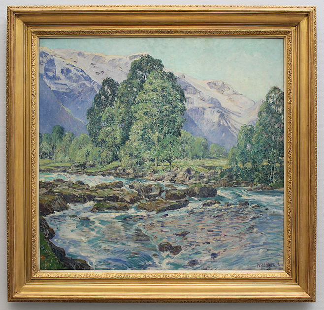 William Singer painting