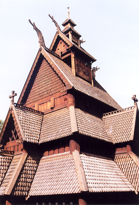 Stavkirke in Norsk Folkemuseum