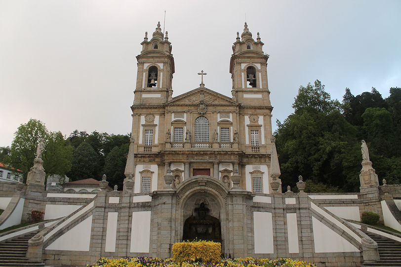 Bom Jesus Basilica from Terreiro de Moisés