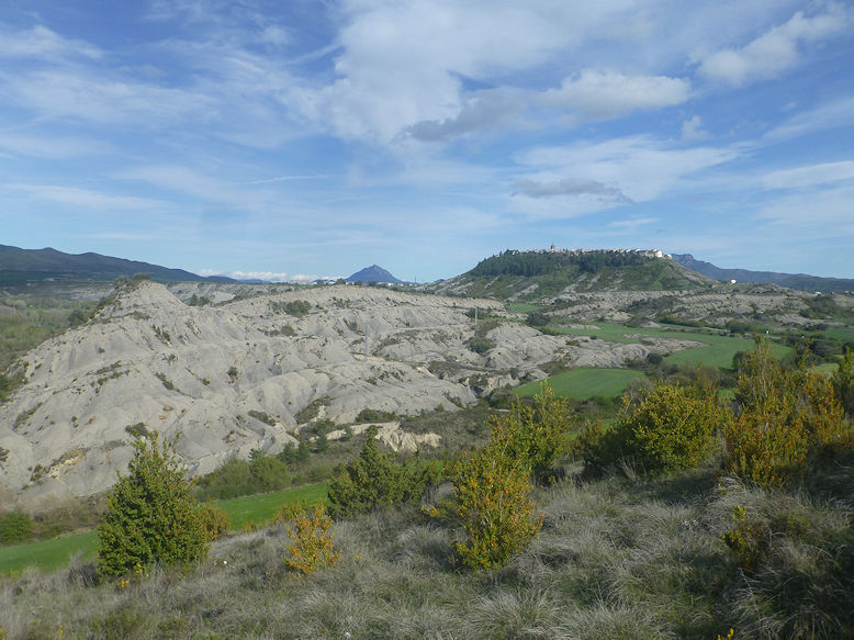 Surrounding landscape & village hill