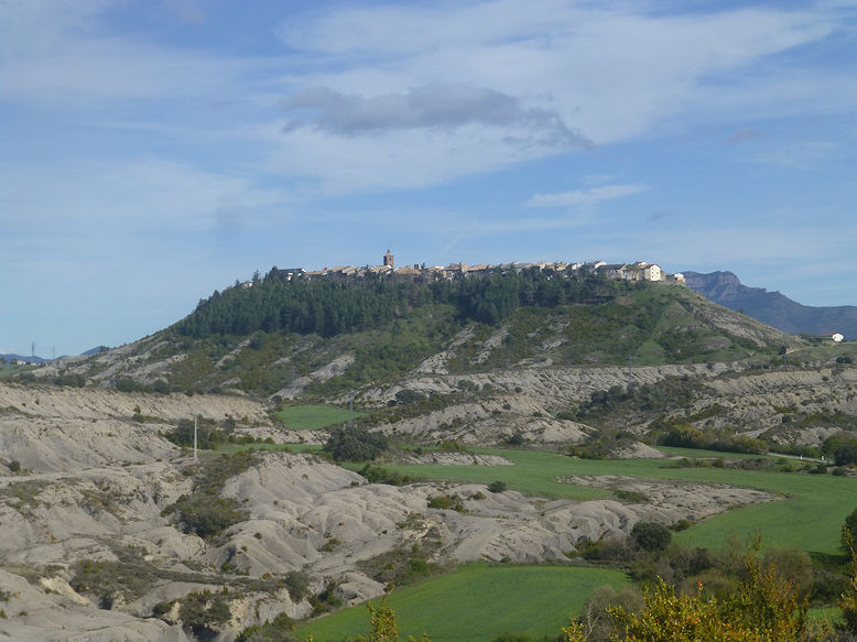 Village on its hill