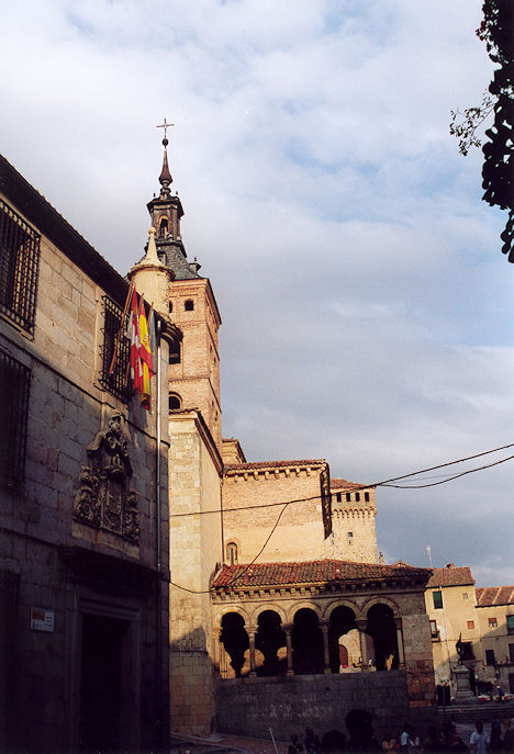 San Martín Church area
