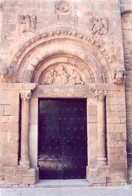 Monasterio Sant Pau del Camp Church portal