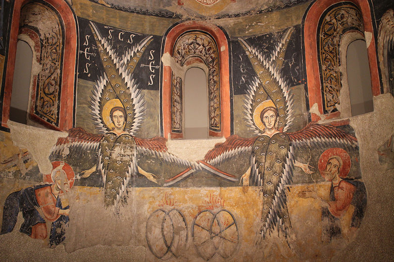 Santa Maria d'Àneu fresco