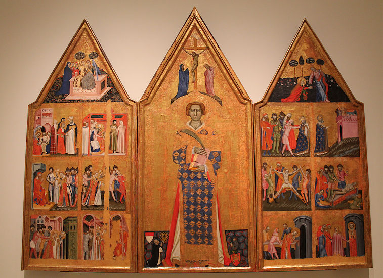 Maestro de Estopiñán altarpiece of Saint Vincent