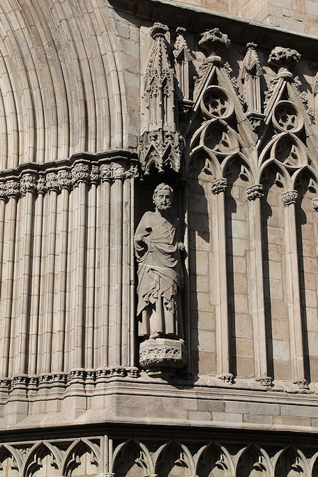 Basílica de Santa Maria del Mar portal