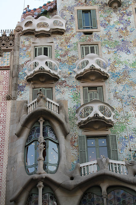 Casa Batlló windows & balconies