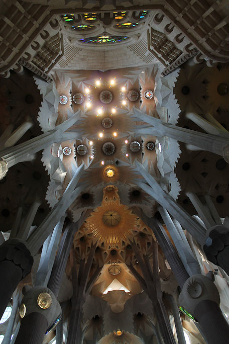 La Sagrada Família vaults