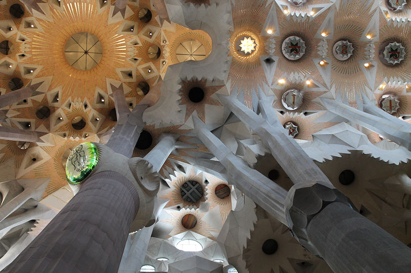La Sagrada Família vaults