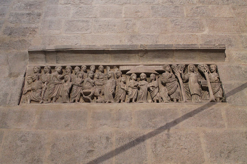 Sant Feliu Church relief