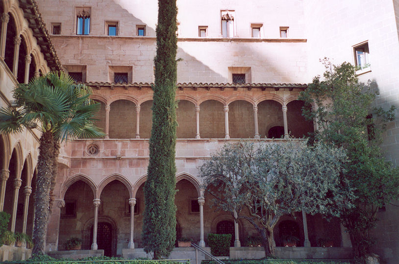 Monastery cloister