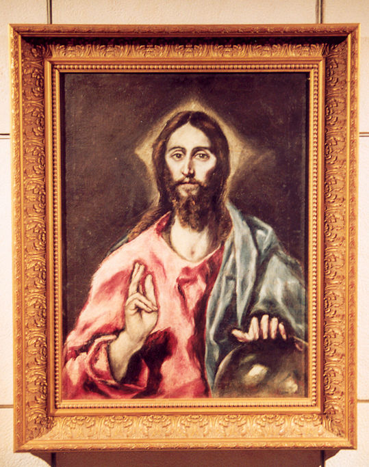 Christ by El Greco