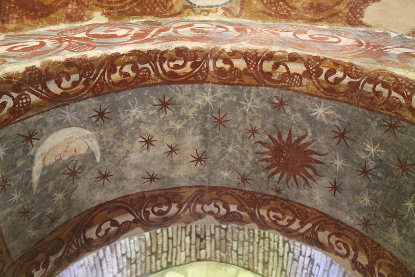 Iglesia de Santa Comba fresco