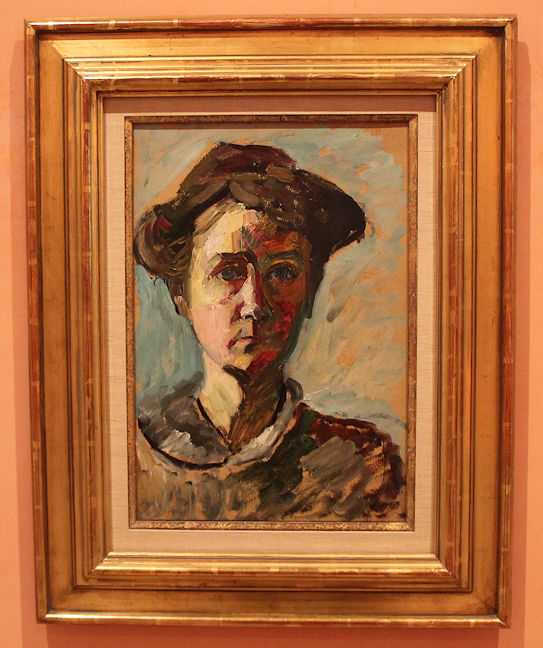 Gabriele Münter self-portrait