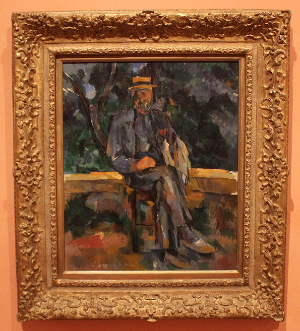 Paul Cézanne painting