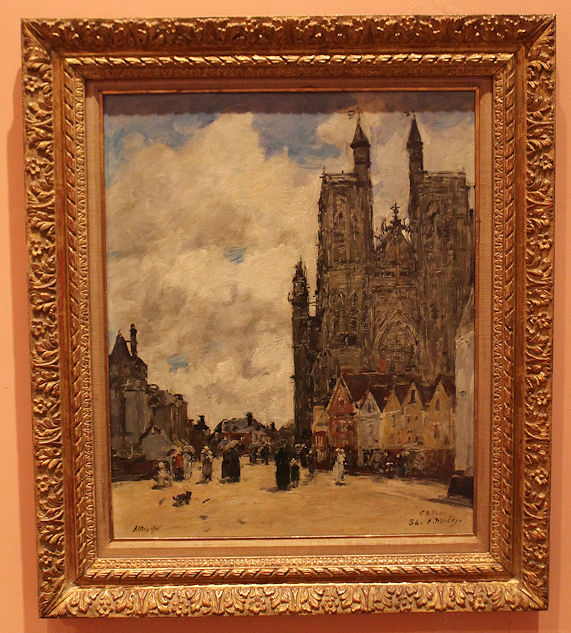 Eugène Boudin painting