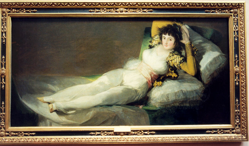 La Maja Vestida by Francisco de Goya