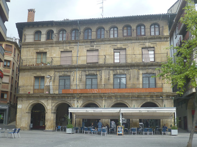 On Plaza de los Fueros
