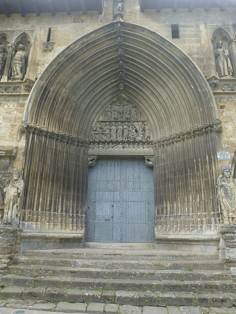 Iglesia del Santo Sepulcro portal