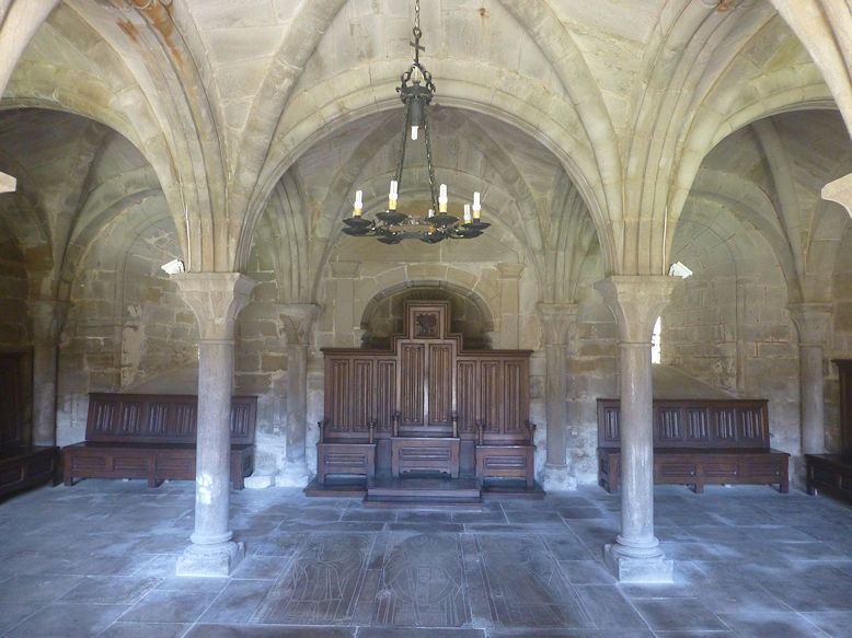 Monasterio de Santa María la Real de la Oliva Chapter House