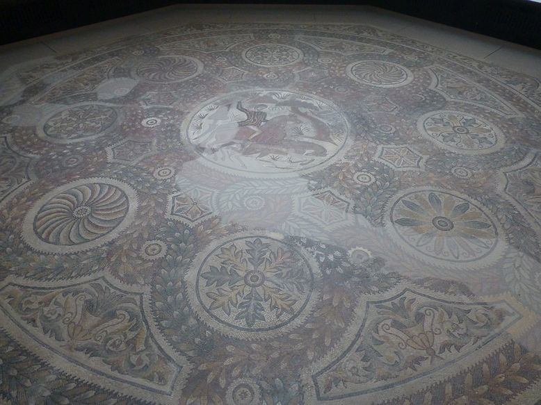 Roman mosaic from Villa 'El Ramalete'