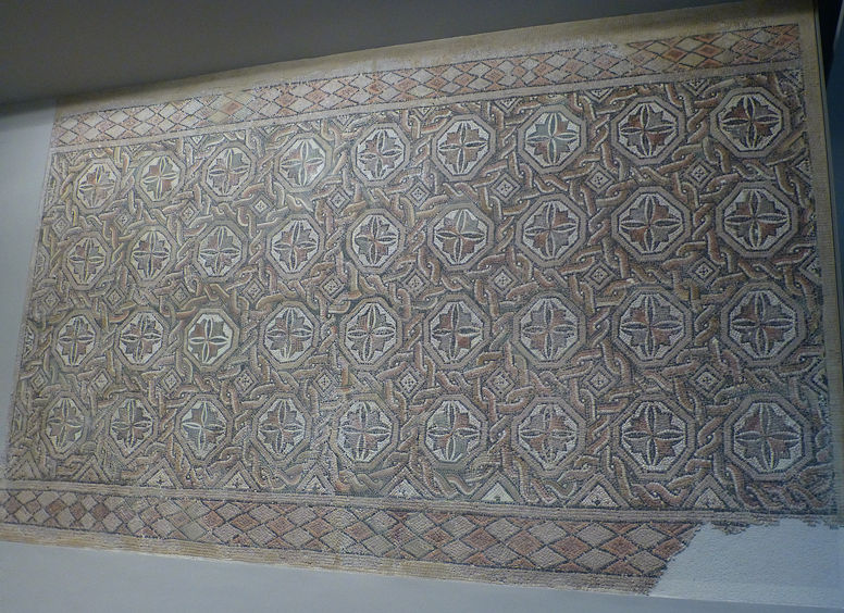Roman mosaic from Villa de Liedena