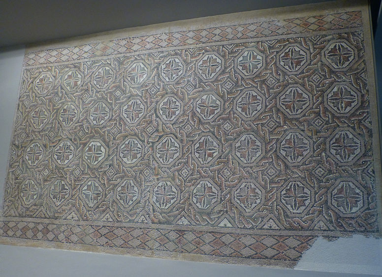 Roman mosaic from Villa de Liedena