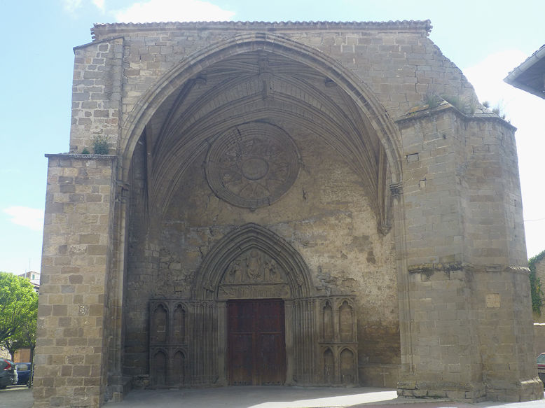 Iglesia de San Salvador porch