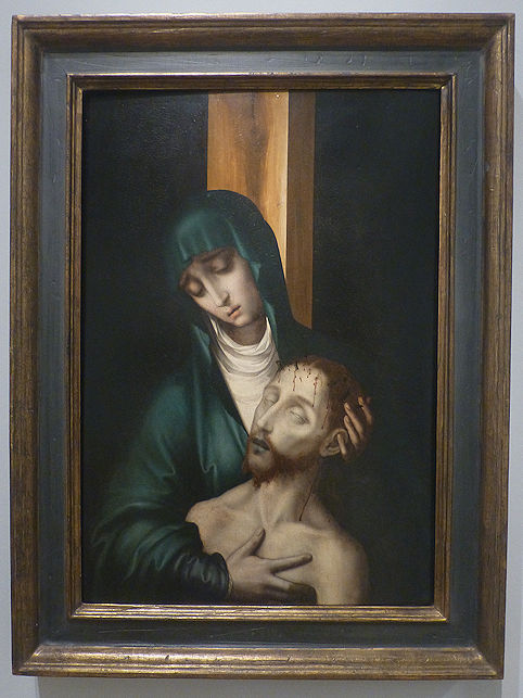 Luis de Morales painting Pietà