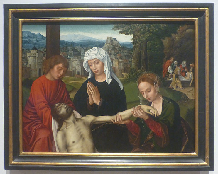 Ambrosius Benson painting Pietà