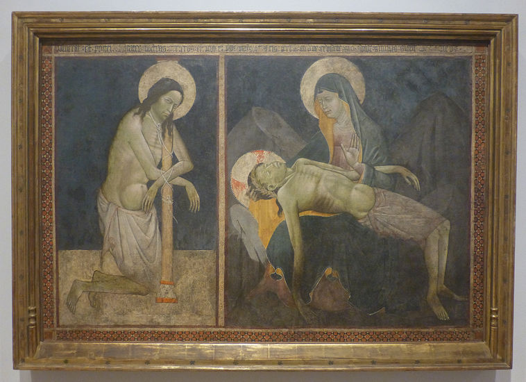 Maestro de la Piedad painting