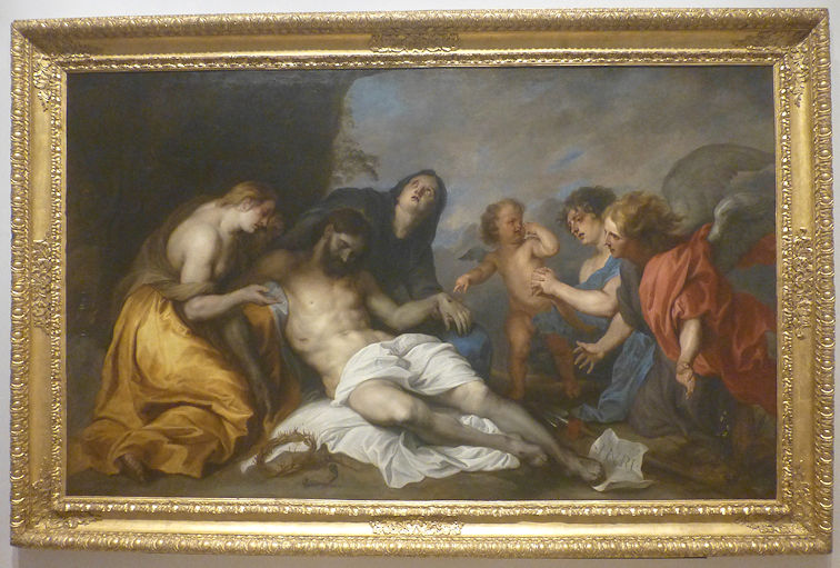Antoon van Dyck painting Lamentation