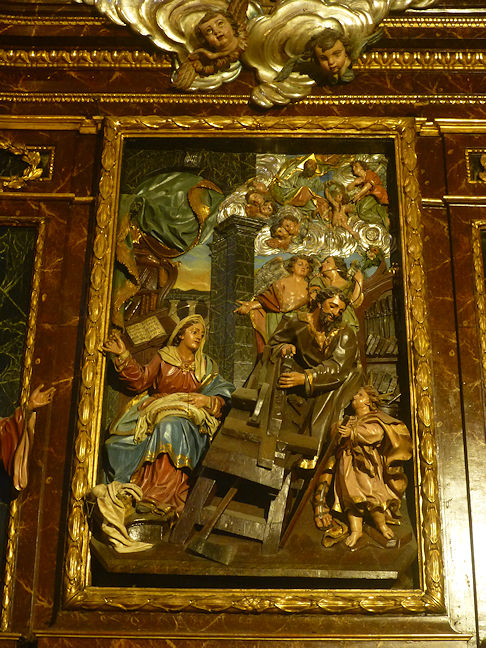 Iglesia de San Vicente altar
