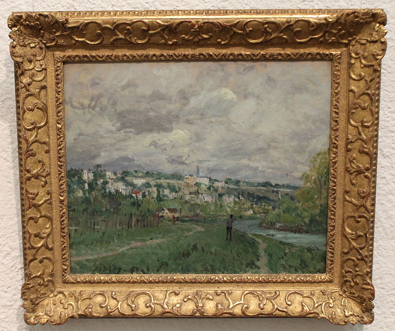 Alfred Sisley painting