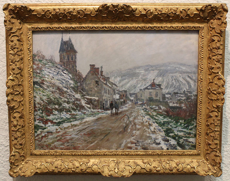Claude Monet painting