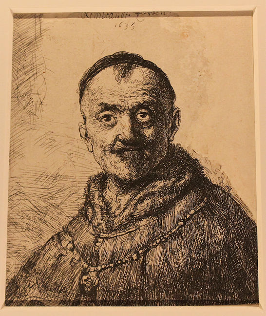 Rembrandt van Rijn etching