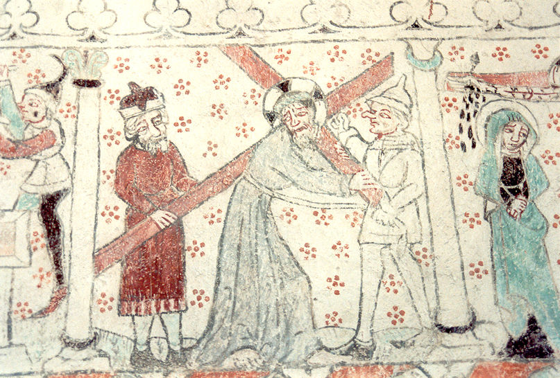 Painting in Anga Church