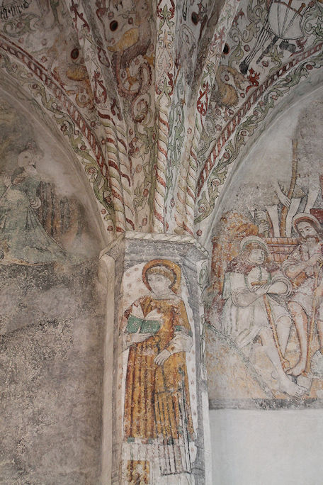 Sankt Petri, frescoes