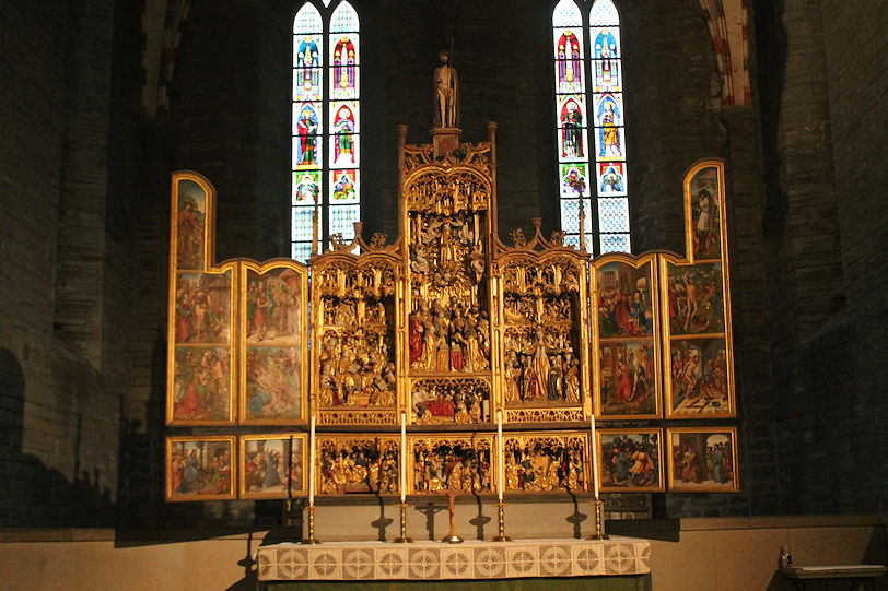 Klosterkyrka, altarpiece