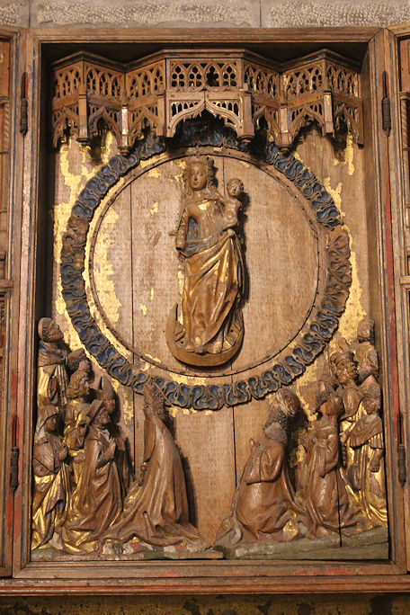 Klosterkyrka, triptych central panel
