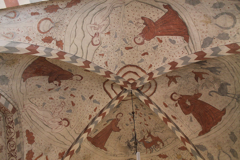 Church, frescoes