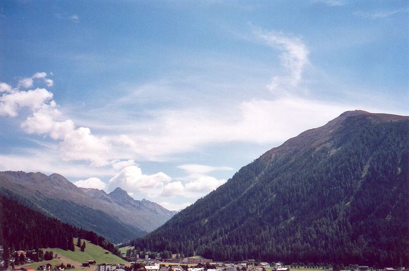 Surrounding mountains