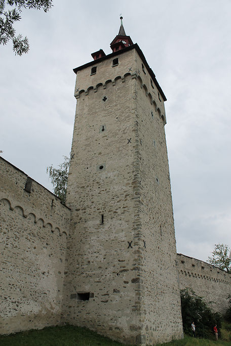 Museggmauer: Wachtturm