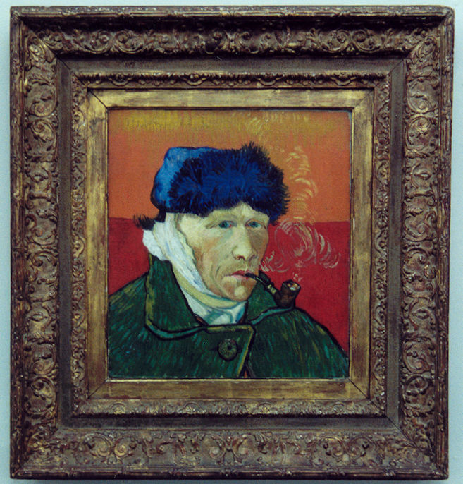 Vincent van Gogh self-portrait