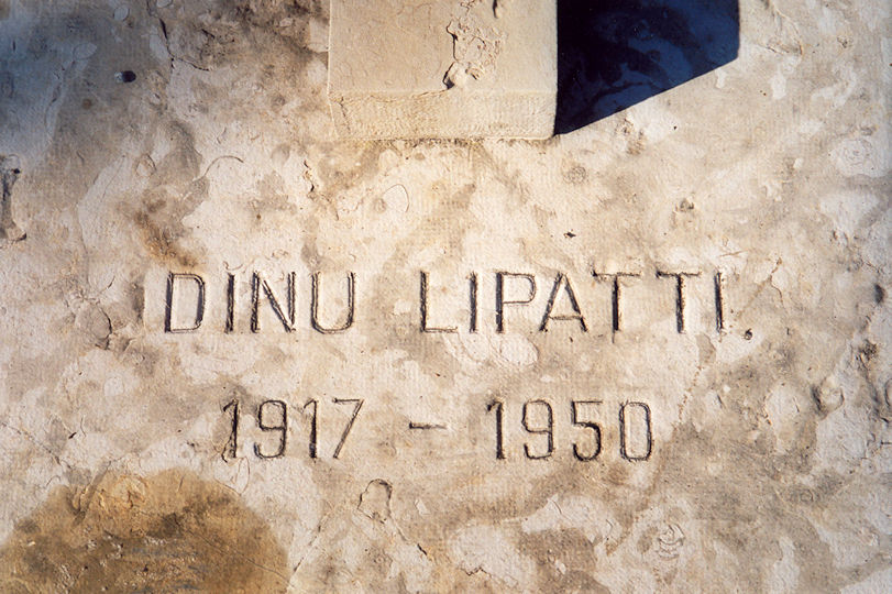 Dinu Lipatti's grave